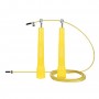 Скакалка швидкісна для кросфіту 4FIZJO Standard+ Yellow (P-5907739311535)