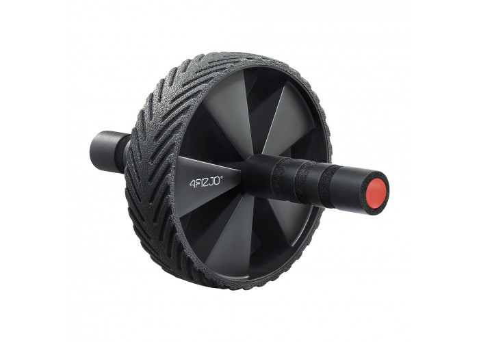 Ролик (гімнастичне колесо) для преса 4FIZJO Ab Wheel Black/Red (P-5907739311559)