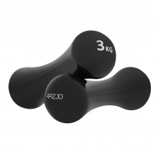 Гантелі вінілові 4FIZJO 8-shape 2 x 3 кг (P-5907739312037)
