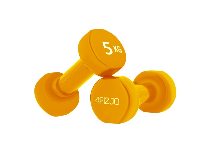 Гантелі вінілові 4FIZJO Classic 2 x 5 кг (P-5907739312808)