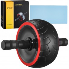 Ролик (гімнастичне колесо) для преса 4FIZJO Ab Wheel XL Black/Red (P-5907739312747)