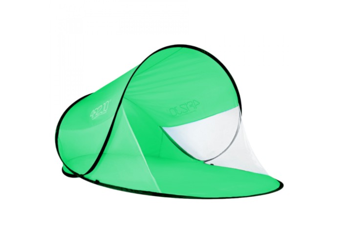 Пляжний тент 4FIZJO Pop Up 120 x 190 см Green/White (P-5907739312693)