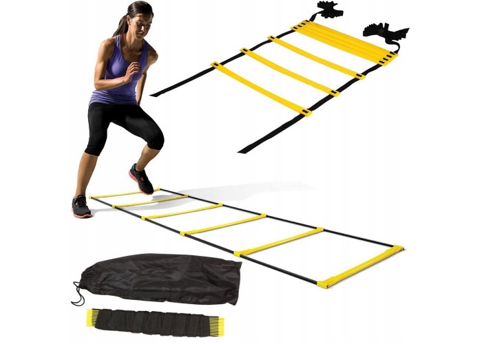 Координаційна драбина 4FIZJO Agility Ladder 8 м швидкісна доріжка (P-5907739312297)