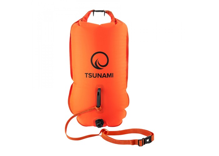 Буй для плавання TSUNAMI надувний 2 в 1 Orange (P-5907739312716)