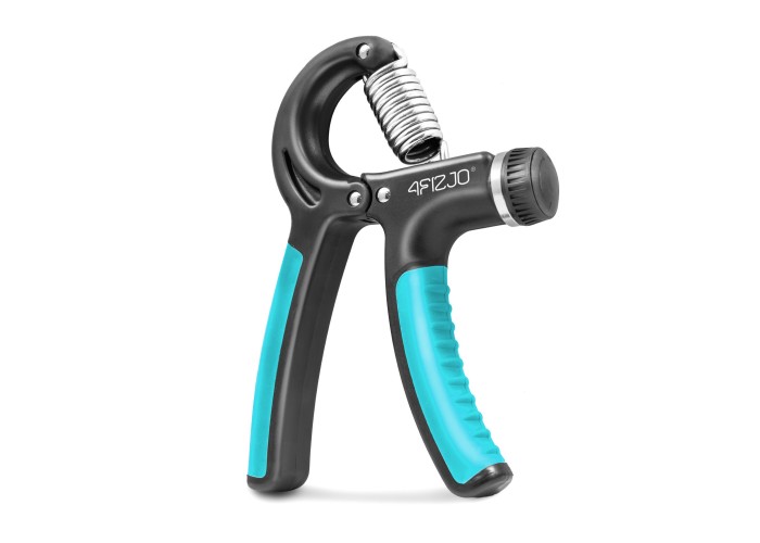 Еспандер кистьовий 4FIZJO 10-40 кг з регульованим навантаженням Black/Blue (P-5907739313331)