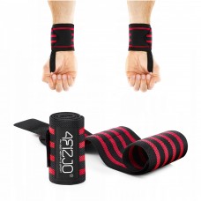 Бинти для зап'ясть (кистьові бинти) 4FIZJO Wrist Wraps Black/Red (P-5907739313003)