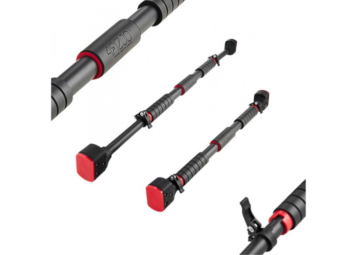 Турнік розсувний 4FIZJO PRO 72-110 см Black/Red (P-5907739313263)