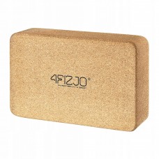 Блок для йоги 4FIZJO 22 x 15 x 7.2 см з пробкового дерева (P-5907739312990)