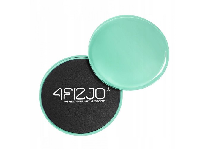 Диски-слайдери для ковзання (глайдингу) 4FIZJO Sliding Disc Mint (P-5907739313379)