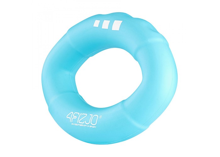 Еспандер кистьовий силіконовий 4FIZJO Medium 18 кг Sky Blue (P-5907739313744)