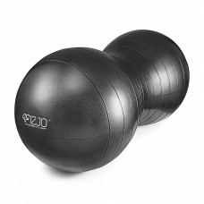 М'яч для фітнесу (арахіс) 4FIZJO Air Ball Peanut 45 x 90 см Anti-Burst Black (P-5907739312938)
