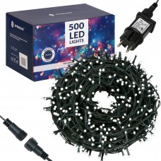 Гірлянда вулична (зовнішня) Springos 25 м 500 LED CL0520 Cold White