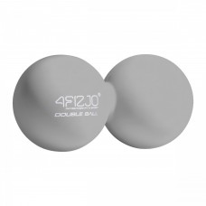 Масажний м'яч подвійний 4FIZJO Lacrosse Double Ball 6.5 x 13.5 см Grey (P-5907739314345)