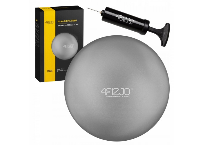 М'яч для пілатесу, йоги, реабілітації 4FIZJO 22 см Grey (P-5907739314499)