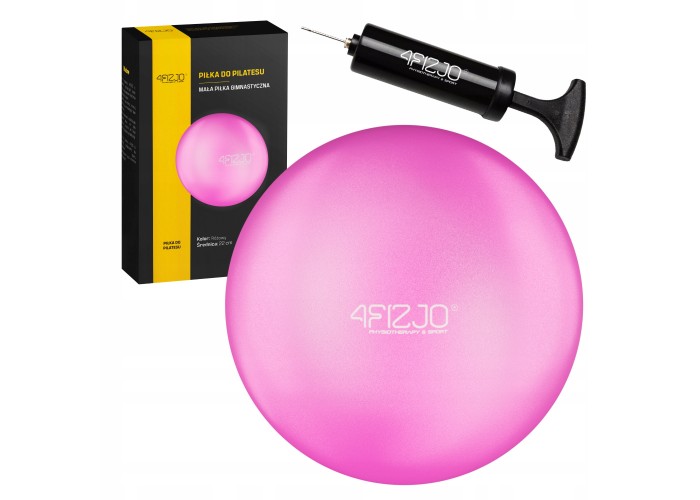 М'яч для пілатесу, йоги, реабілітації 4FIZJO 22 см Pink (P-5907739314482)