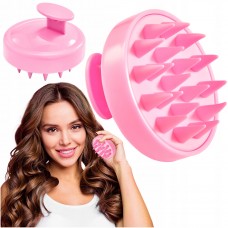 Щітка-масажер 4FIZJO для миття голови Pink (P-5907739315144)