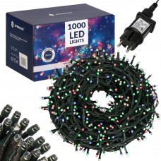 Гірлянда вулична (зовнішня) Springos 50 м 1000 LED CL1002 Mix