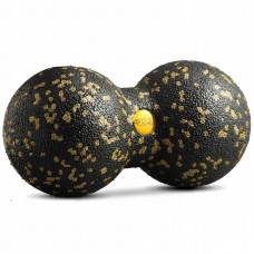 Масажний м'яч подвійний 4FIZJO EPP DuoBall 08 Black/Gold (P-5907739314802)