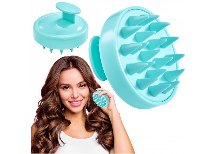 Щітка-масажер 4FIZJO для миття голови Sky Blue (P-5907739315151)