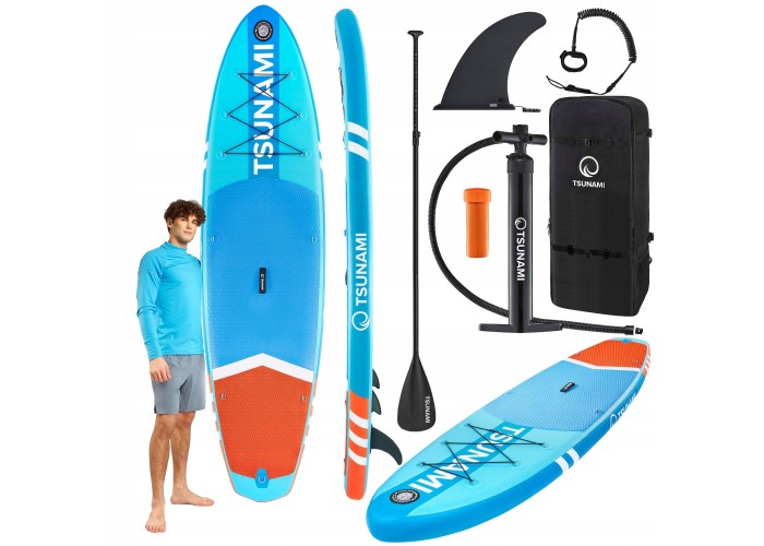 Надувна SUP дошка TSUNAMI 320 см з веслом Lagoon T02 (P-5907739314215)