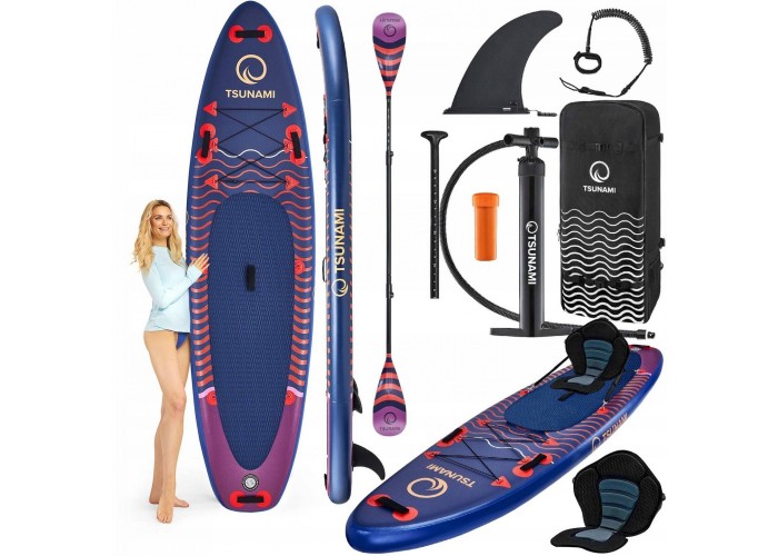 Надувна SUP дошка TSUNAMI 350 см з веслом Wave T05 (P-5907739314246)