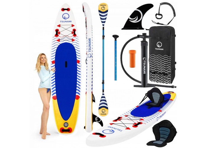 Надувна SUP дошка TSUNAMI 350 см з веслом Wave T09 (P-5907739316417)