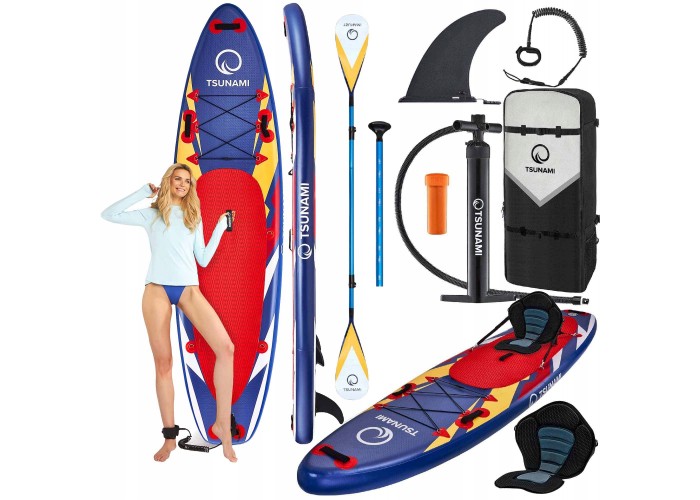Надувна SUP дошка TSUNAMI 320 см з веслом Bolt T07 (P-5907739314260)