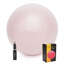 М'яч для фітнесу (фітбол) 4FIZJO 55 см Anti-Burst Pink (P-5907739316271)
