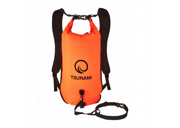 Буй для плавання TSUNAMI Pro надувний 3 в 1 Orange (P-5907739314048)