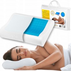 Подушка ортопедична 4FIZJO Ergo+ 40 x 60 см охолоджуюча для сну White (P-5907739317025)