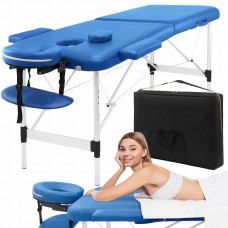 Масажний стіл складний 4FIZJO Massage Table Alu W60 Blue (P-5907739318404)