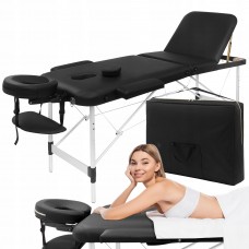 Масажний стіл складний 4FIZJO Massage Table+ Alu W60 Black (P-5907739318381)