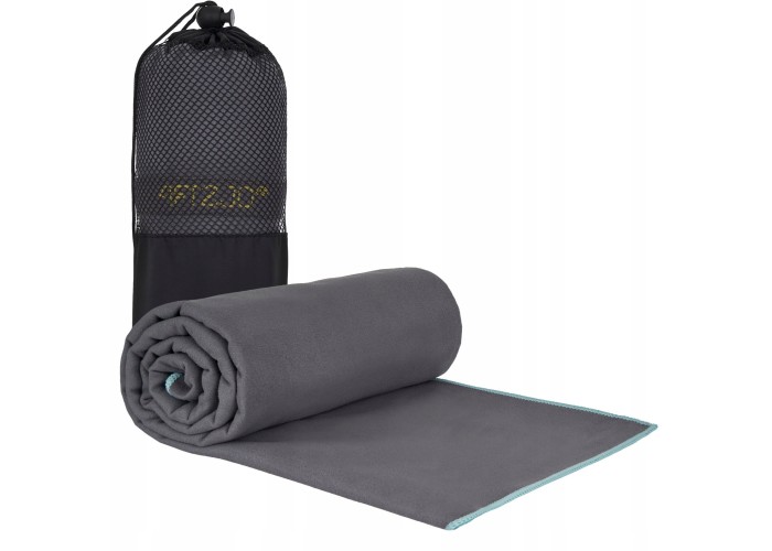 Рушник спортивний 4FIZJO XL 180 x 100 см з мікрофібри Grey (P-5907739317223)