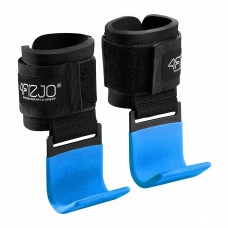 Гачки для перекладини та тяги 4FIZJO Hooks Black/Blue (P-5907739314772)