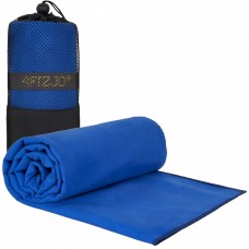Рушник спортивний 4FIZJO XL 180 x 100 см з мікрофібри Blue (P-5907739317247)