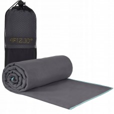 Рушник спортивний 4FIZJO 130 x 75 см з мікрофібри Grey (P-5907739317261)