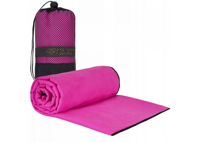 Рушник спортивний 4FIZJO 130 x 75 см з мікрофібри Pink (P-5907739317278)