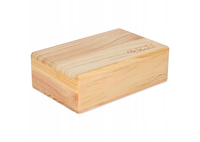Блок для йоги 4FIZJO дерев'яний 22 x 14.5 x 7.2 см (P-5907739313409)