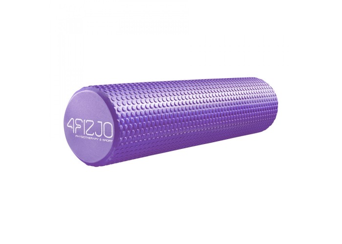 Масажний ролик 4FIZJO CARE+ EVA 60 x 15 см (валик, роллер) Purple (P-5907739314390)