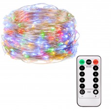 Гірлянда на батарейках Springos 9.9 м 100 LED Pilot CL0104 Mix