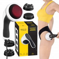 Ручний антицелюлітний масажер для тіла 4FIZJO Body Shaping 4 в 1 White (P-5907739319111)