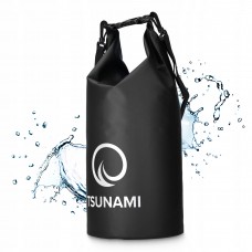 Гермомішок TSUNAMI Dry Pack 10 л водозахисний Black (P-5905973400039)