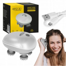 Електричний масажер для голови 4FIZJO Smart Head Massager White (P-5907739319500)