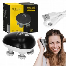 Електричний масажер для голови 4FIZJO Smart Head Massager Black (P-5907739319517)