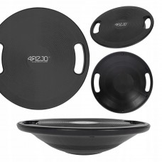 Балансувальна платформа 4FIZJO кругла, пластикова Black (P-5905973400633)