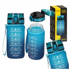 Пляшка для води спортивна 4FIZJO 500 мл Sky Blue/Blue (P-5905973400732)