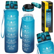 Пляшка для води спортивна 4FIZJO 1000 мл Sky Blue/Blue (P-5905973400763)