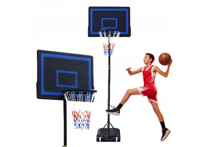 Баскетбольна стійка Falcon Junior 1.6-2.1 м мобільна BASKET02 (P-5905973400671)