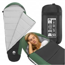 Спальний мішок (спальник) кокон Mountain Goat Pro+ 0 ...+10°C R Black/Olive (P-5905973400978)