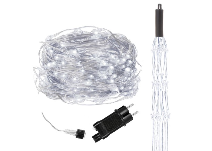 Гірлянда (кінський хвіст) Springos 2 м 300 LED CL0094 Cold White